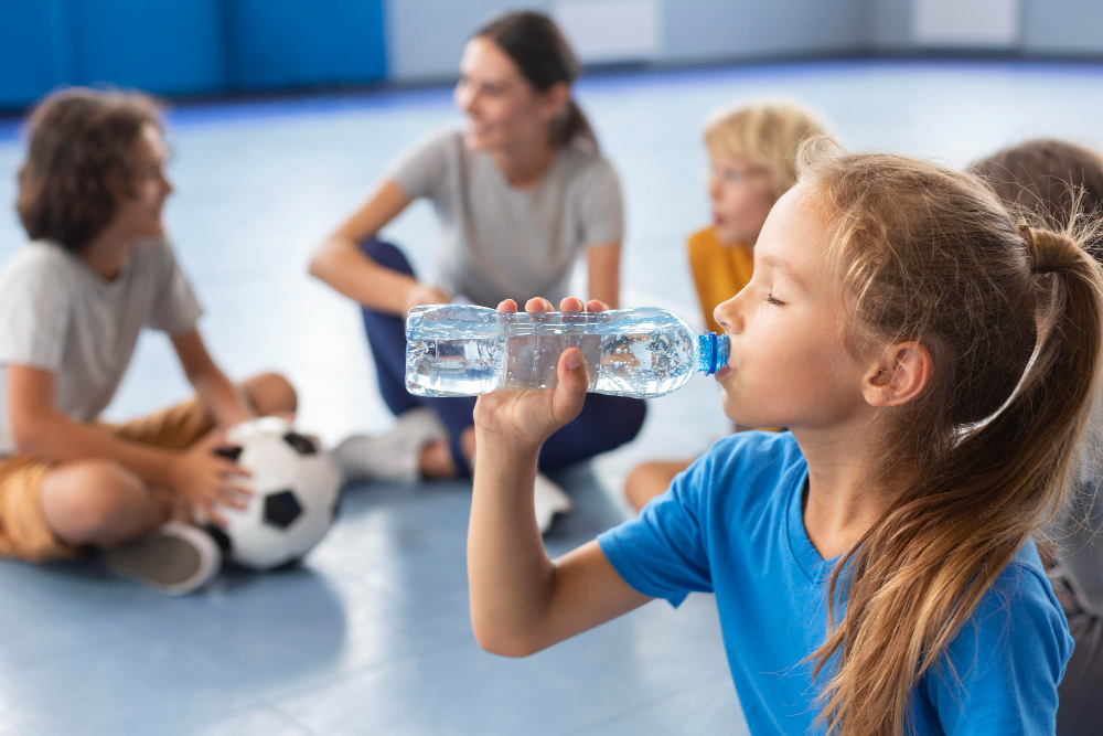 child-drinking-water